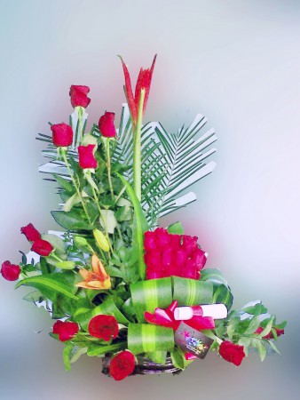 rosas  lirio $90.000